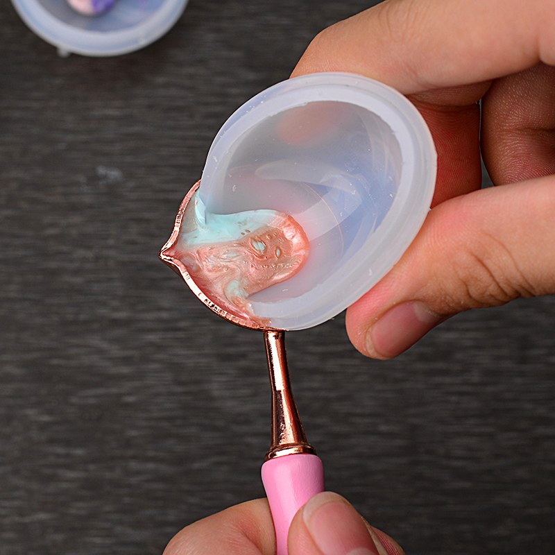 Zegel Stempel Wax Lepel Schoonmaken Tool Zachte Siliconen Lepel Smelten Wax Lepel Cleaner DIY Huwelijksuitnodiging Clear Stamps Tool