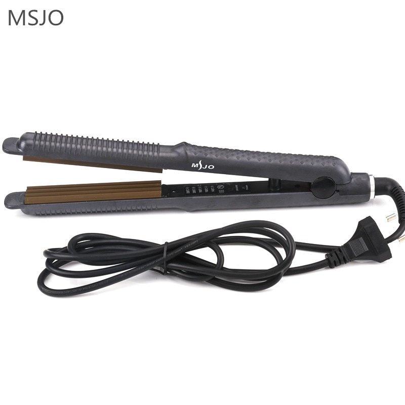 Professionele Temperatuurregeling Keramische Elektronische Stijltangen Crimper Golfplaten Hair Curler Styling Gereedschap