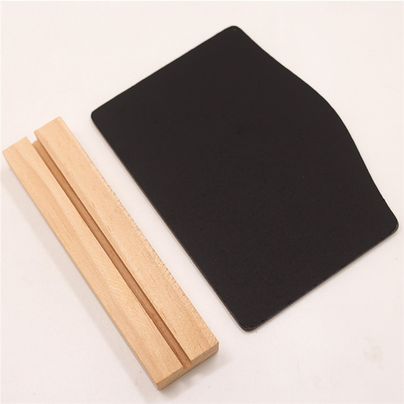 Pizarra pequeña de escritorio de doble cara, tablero de mensaje de escritura para decoración de Bar de Hotel, tablero de aviso