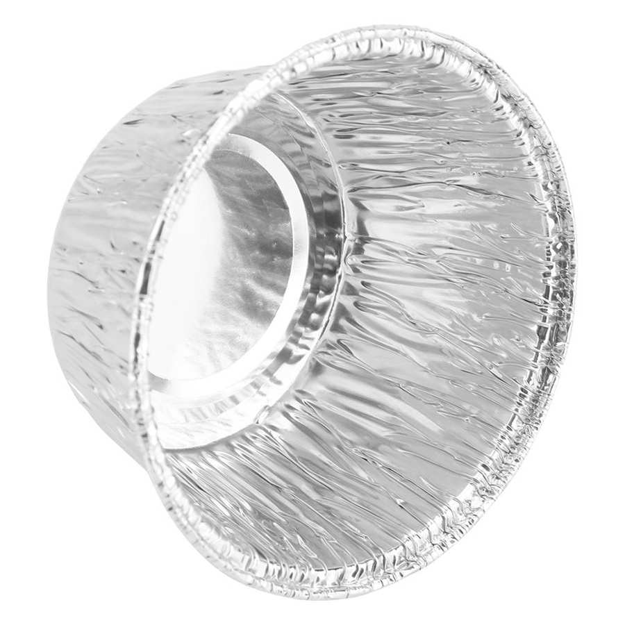 Molde desechable para Tartas, molde de aluminio para huevos, plato redondo para Tartas, moldes para tartas