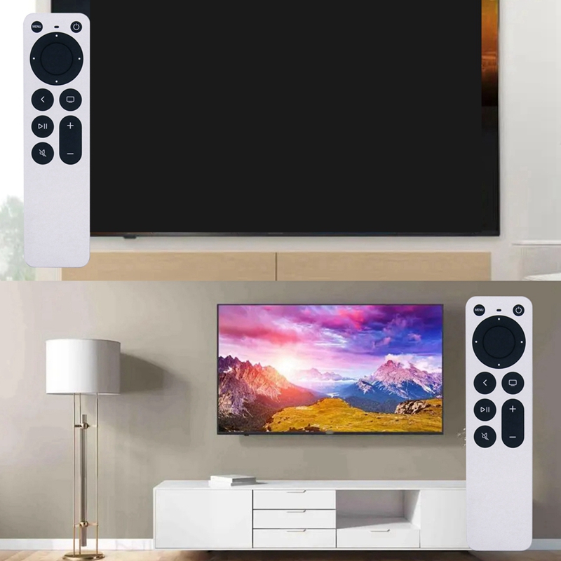 Universele afstandsbediening voor apple  tv 4k, vervangt de originele afstandsbediening, hoge compatibiliteit, groot bereik, ergonomisch ontwerp.