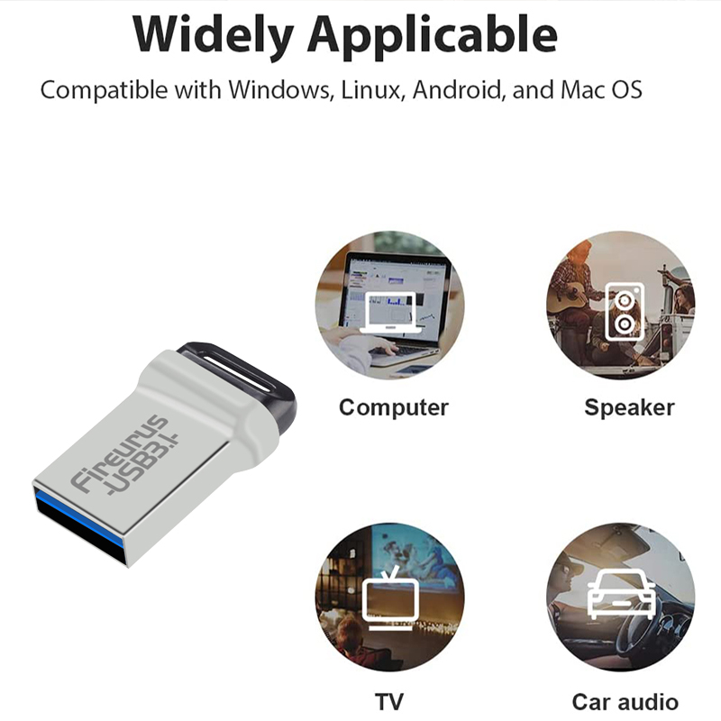 Neues USB-Fash-Laufwerk 64 GB 32 GB 16 GB 128 GB Stift-Flash-Laufwerk wasserdicht silber U-Disk Memoria Cel USB-Stick