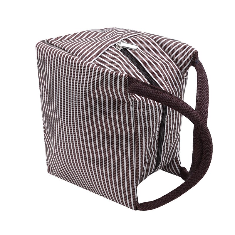 Geïsoleerde Lunch Tas Picknick Tote Bag Geïsoleerde Lunch Koeltas Lunch Container Reizen Rits Organizer Box Voor Vrouwen Mannen