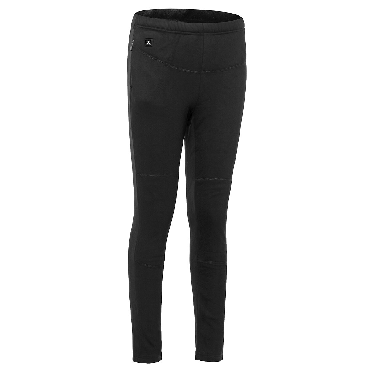 25/35/45 °c warme broek elektrisch verwarmd usb-stroombasis katoen verstelbare warmte-isolerende elastische broek legging winter voor wandelen: 3xl