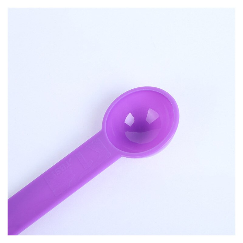 6pcs/set Plastic Measuring Spoons Set Coffee Scoop Kitchen Cooking Flour Sugar Baking Utensil Set