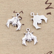 8pcs Charms Bat 20x17mm Antique Making Pendant fit,Vintage Tibetan Bronze Silver color,DIY Handmade Jewelry