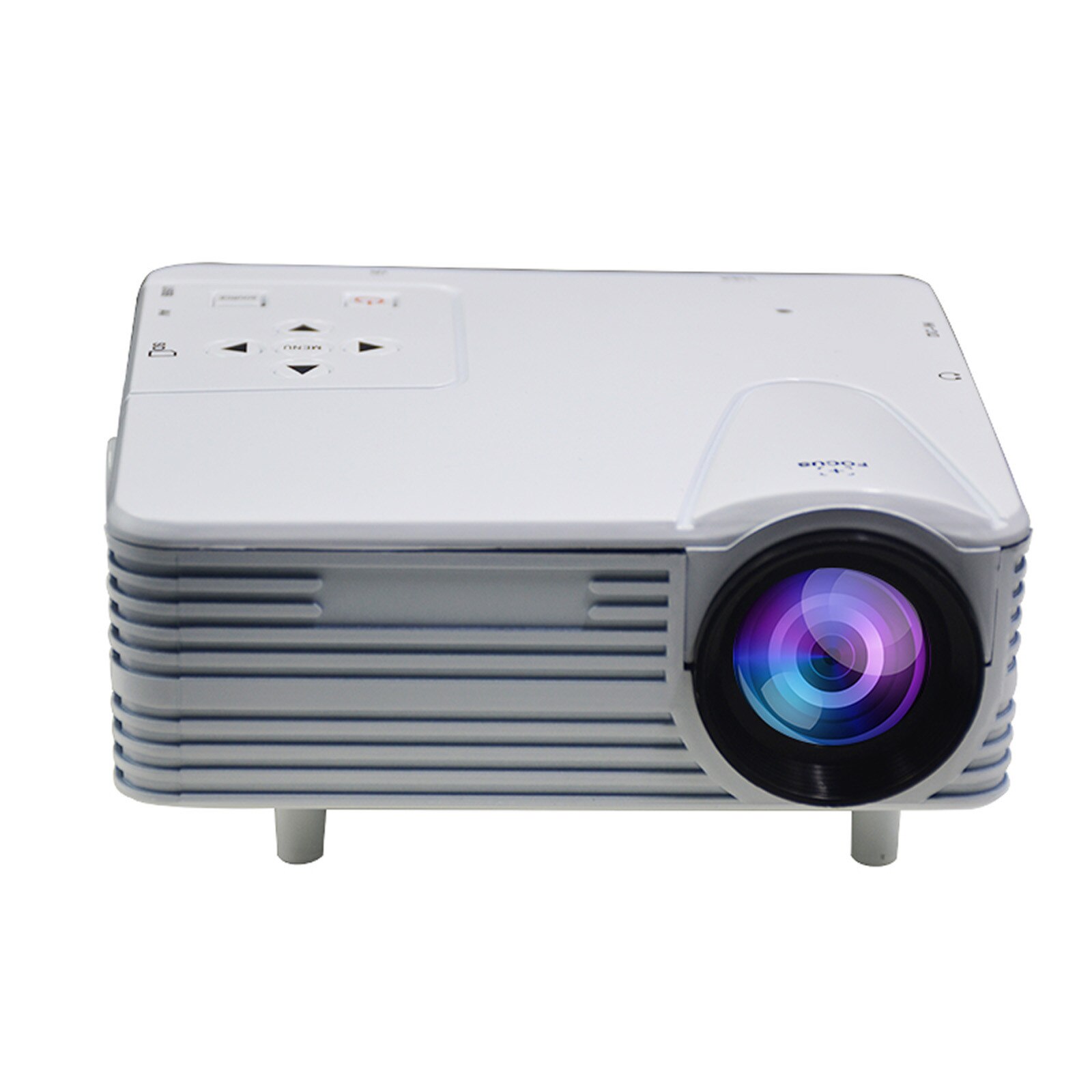 7000 Lumens 1080P HD LED Portable Projector 320x240 Resolution Multimedia Home Cinema AV VGA SD HDMI Movie Beamer Video Theater: A