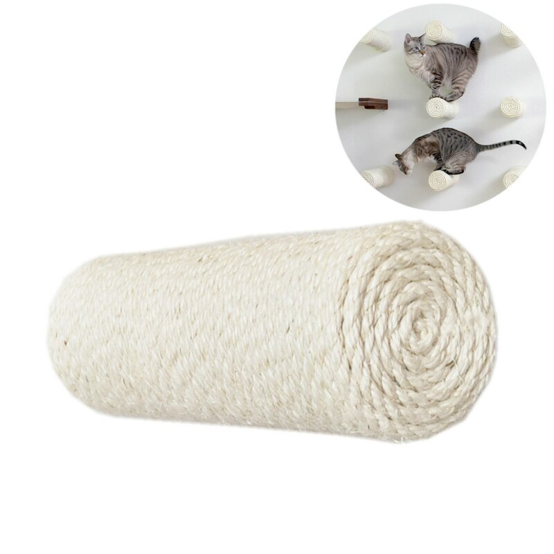 Wall-Mounted Sisal Cat Scratching Post Pet Cat Climbing Toys Climbing Frames