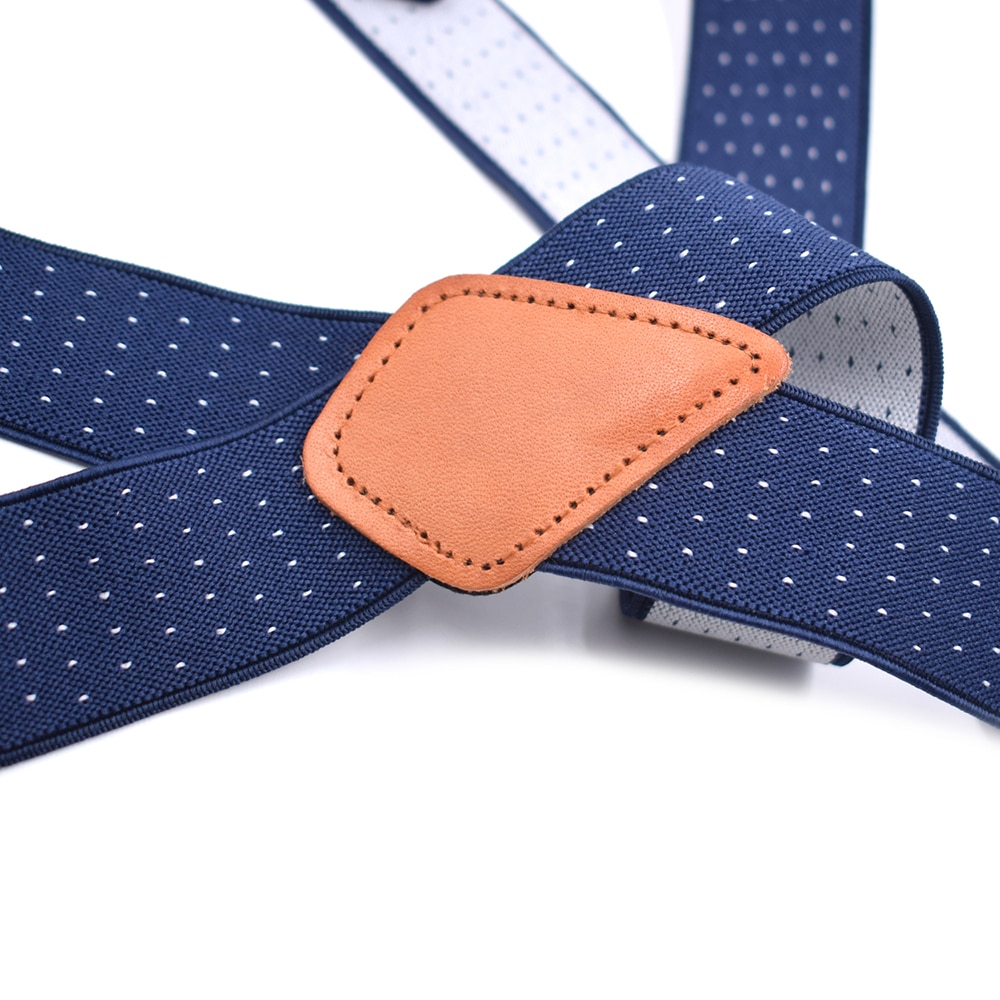 Men's Side Clip Trucker Work Suspenders 3.5cm Wide Heavy Duty Big and Tall Adjustable Elastic Trouser Jeans Braces Strap Belt