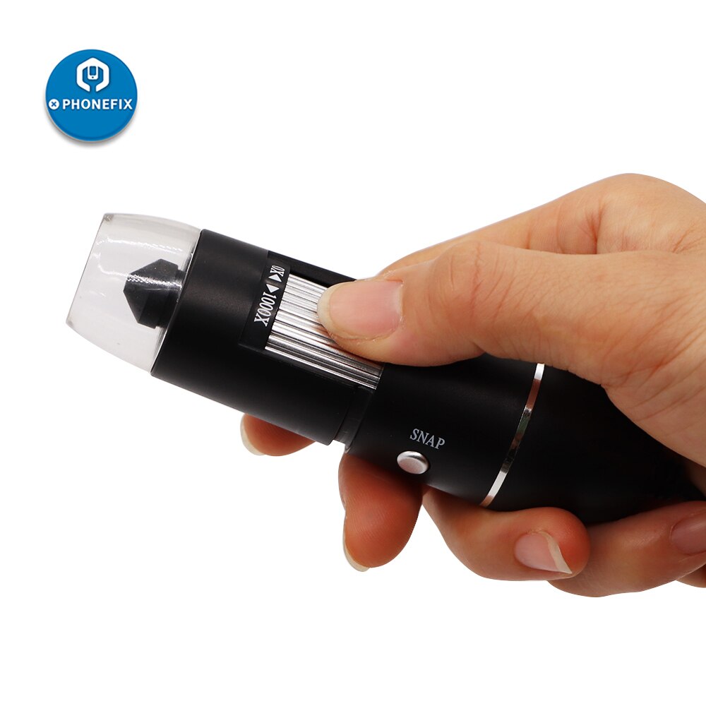 Usb Digitale Microscoop Camera 1600X1000X Megapixels 8 Led Vergrootglas Elektronische Stereo Usb Endoscoop Camera Voor Solderen Reparatie