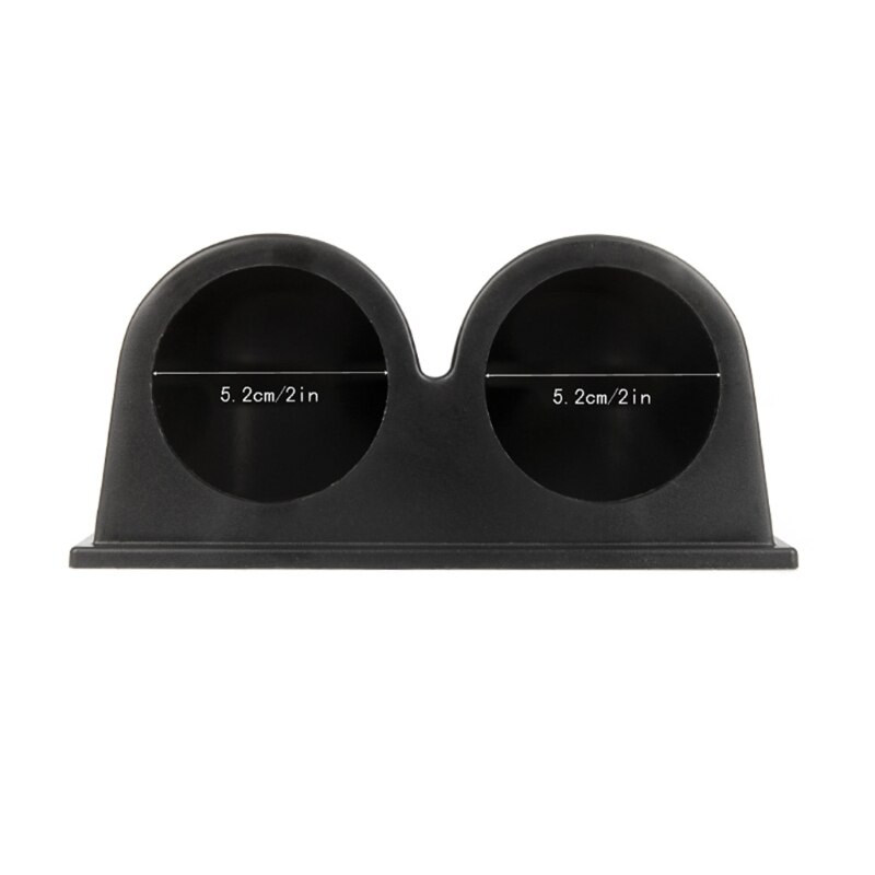 Auto 52Mm Auto Gauge Universal Dubbele Gat Meter Houder Instrument Frame L9BC