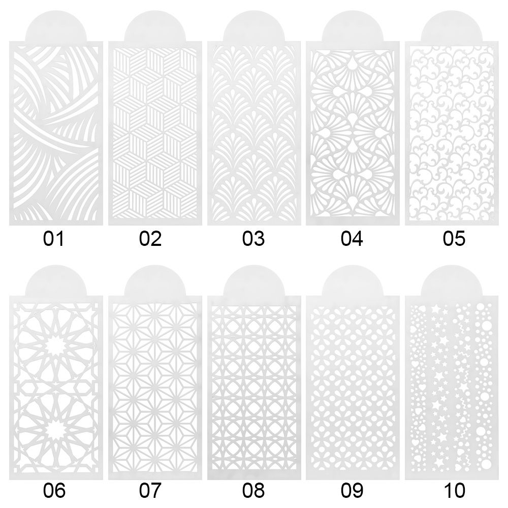 Stencil per maglie per torta fondente in stile fai-da-te strumento per decorare goffratura stampo per Spray in plastica modello di biscotti vuoti per matrimoni strumenti di cottura