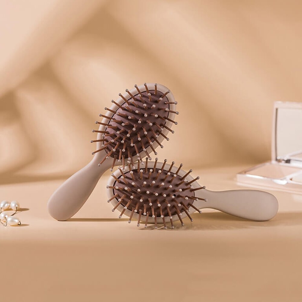 Xiaomi INS-Mini peine con cojín de aire, cepillo de pelo portátil, cepillo de masaje de , cepillos mágicos antiestáticos, peines para masaje de cabeza