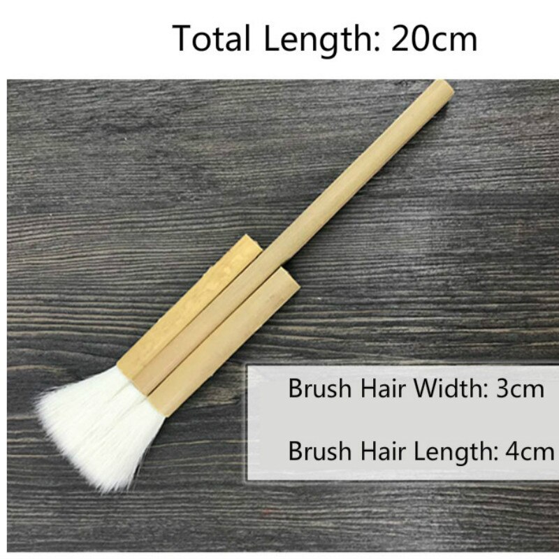 Wool Paint Brush Wooden Handle Goat Hair Joint Brush Watercolor Acrylic Oil Paint Brushes for Painting Art Supplies: 3 joint brush