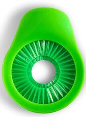Escova portátil de limpeza de vegetais, cozinha, limpeza de superfície e vegetais, escova de milho, pepino redondo, escova de lavagem, ok 0802, 1 peça: Verde