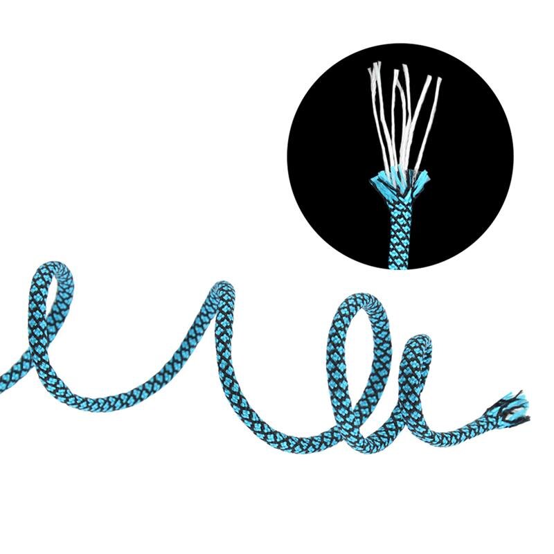 Keep Diving 50M Paracord Rope Dragging Parks Backyard Climbing Tenting Skydiving Parachute Cord Umbrella Strap Bundle Red Black