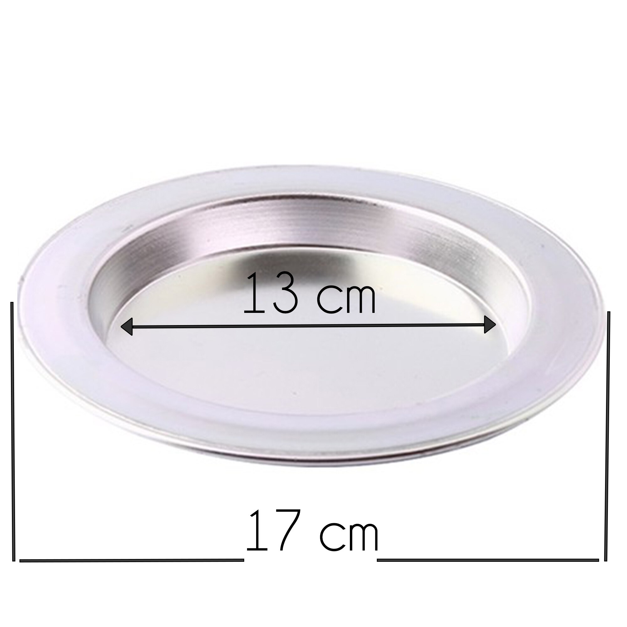 Kunefe tallerken tallerkener 6 stk serverings tallerken fad berømt dessert tallerken præsentation aluminium køkken spisning original bedste