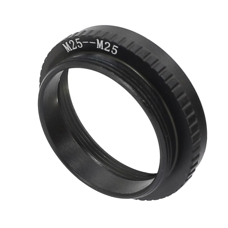 Adaptateur de lentille d&#39;objectif de Microscope 6.5mm, filetage de montage de l&#39;anneau M25 à M25