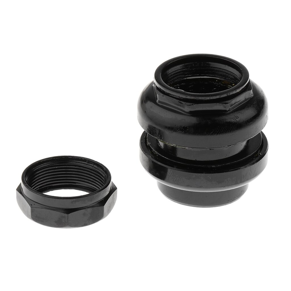 Mountain Road Bike Headsets Threads External Headsets Bearings Bicycle Parts: black