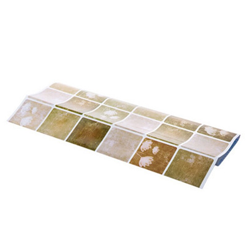 Self-Adhesive Oil-Proof Wall Stickers Kitchen High Temperature Resistance Tile Stickers: LV0395G