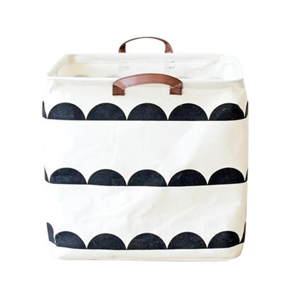 Foldable Laundry Buckets Clothes Organizer Laundry Products Storage Organizer Laundry Box Bag Washing Laundry Basket: White 3