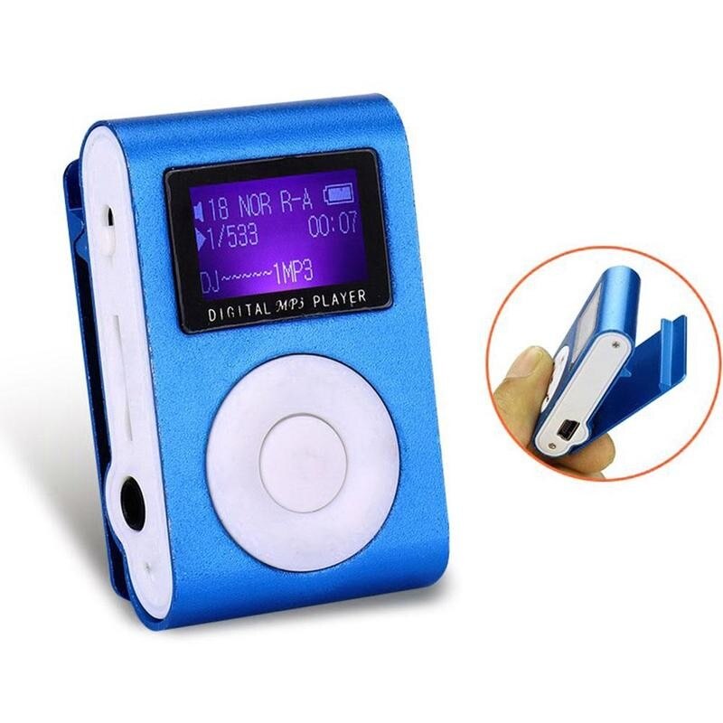 Small Portable Mp3 Player Mini Lcd Screen Mp3 Player Music Player Can Be Clipped On Clothes At Will MP3