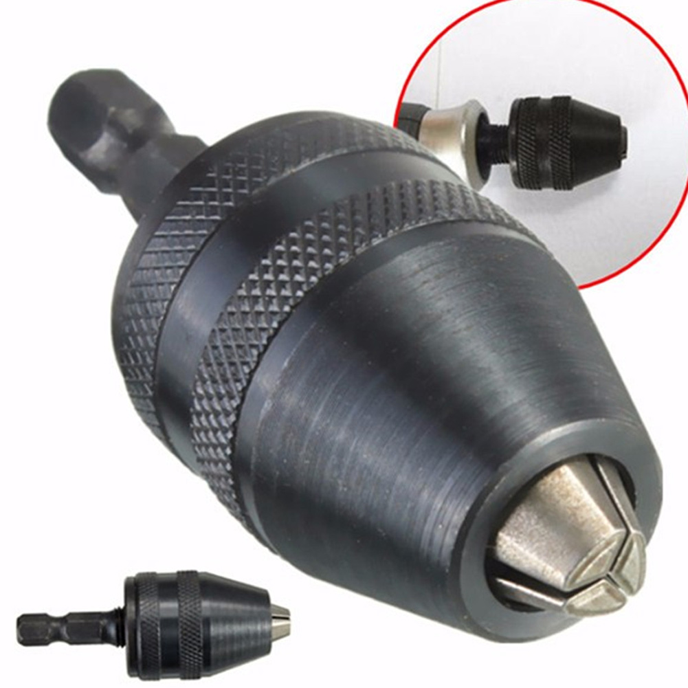 Keyless Bohrfutter Spann bereich Fahrer Werkzeug Zubehör Keyless Adapter Auswirkungen verhexen Schaft Bohrfutter