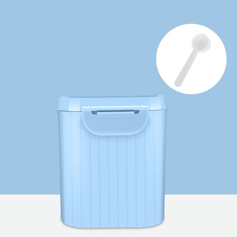 Bebé de almacenamiento de alimentos de bebé, almacenamiento de leche en polvo fórmula dispensador de recipientes contenedor de comida tanque de plástico de PP de una sola capa