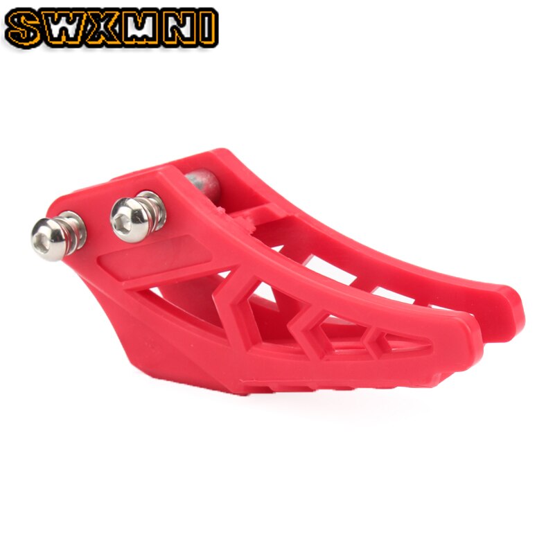 Chain Guide Chain Guard for EXCF CRF 250 R EXC CRF YZF KXF MX BSE Bosuer Dirt Bike Pit Bike ABM XMOTOS: red