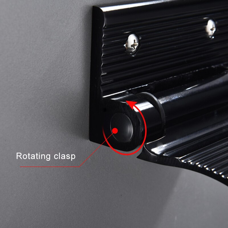 Aluminum Wall Mount Shower Footstool Shower Footstool Bathroom Stand Footstool Non-slip Shower Foot Rest Bathroom PedalsCY