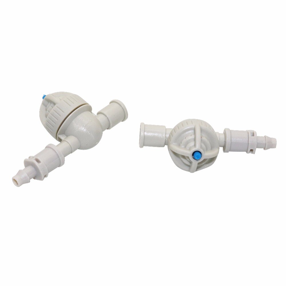 20 set 6 mm Spherical Anti-drip device with Single barbs straight connector garden water kits irrigation system hose accessories