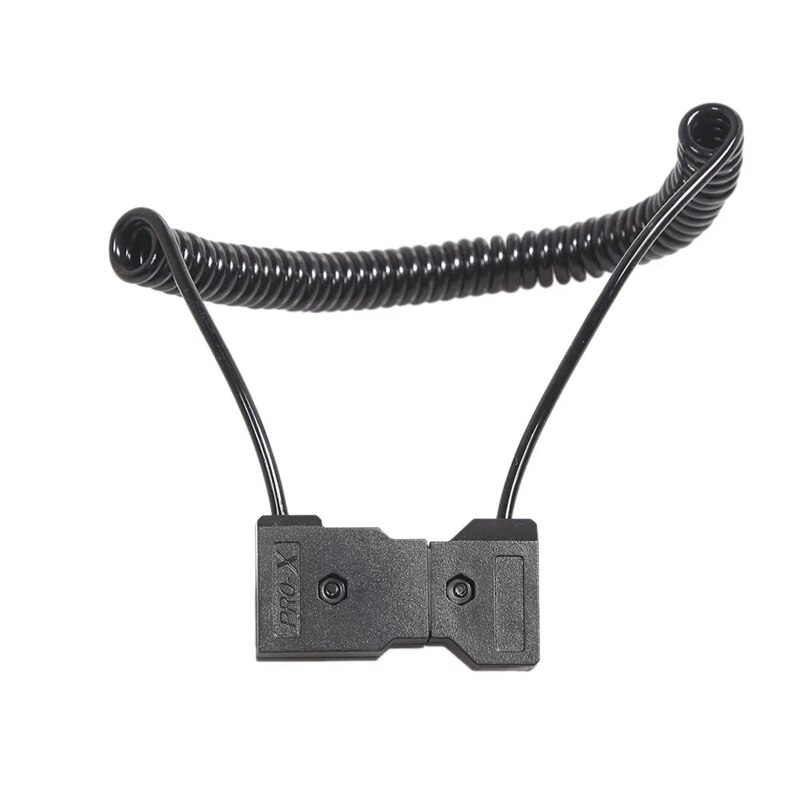 -D-TAP 2 Pin Male to Female Extension Adapter Cable for DSLR Rig Anton Bauer Battery V-Mount