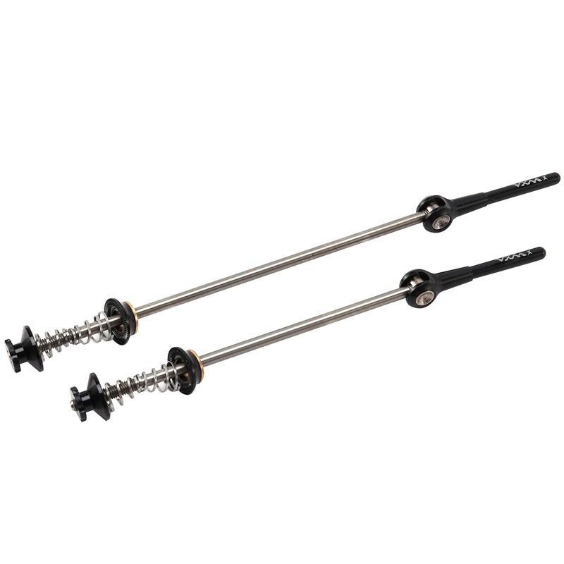 -VXM Titanium Bike QR Hub Mountain Bikes Quick Release Lever MTB Bicycle Cycling Hub Quick Release MTB Parts: Black