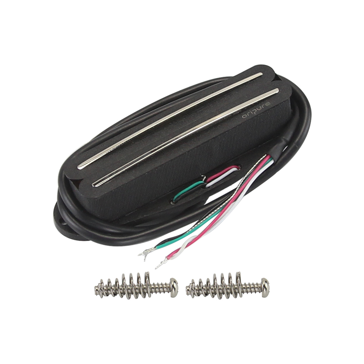 OriPure PB5 Alnico 5 Dual Rails Humbucker Guitar Pickup for ST Guitar: PURPLE