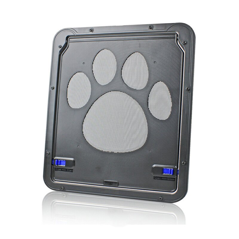 Pet Deur Hond Flappen Veilig Afsluitbare Outdoor Honden Katten Venster Gate Huis Deur En Raam Schermen Voer Vrij installeren Gat