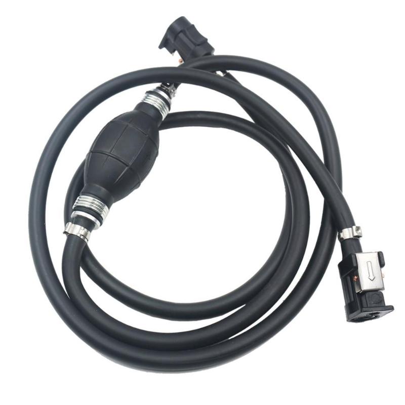 Universal 8mm gummi bränslepump bränsleledning slang utombordare båtmotor bensin tank kopplingar kit för bil bil båt utombordare