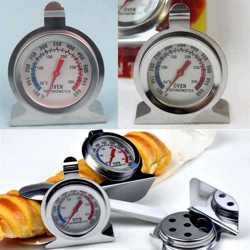 Stainless Steel Food Meat Temperature Oven Thermometer Stainless Steel Gauge Temperature For BBQ Food Meat Kitchen Accessories