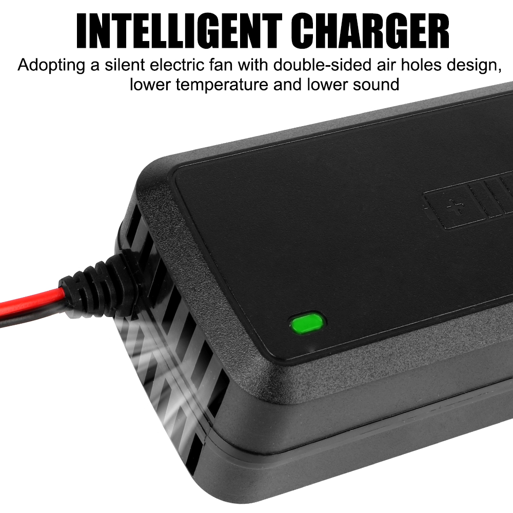 Cargadores de batería de GEL AGM de ácido de plomo de 3 etapas, cargador de batería de coche completamente automático, carga rápida inteligente de 12V 5A
