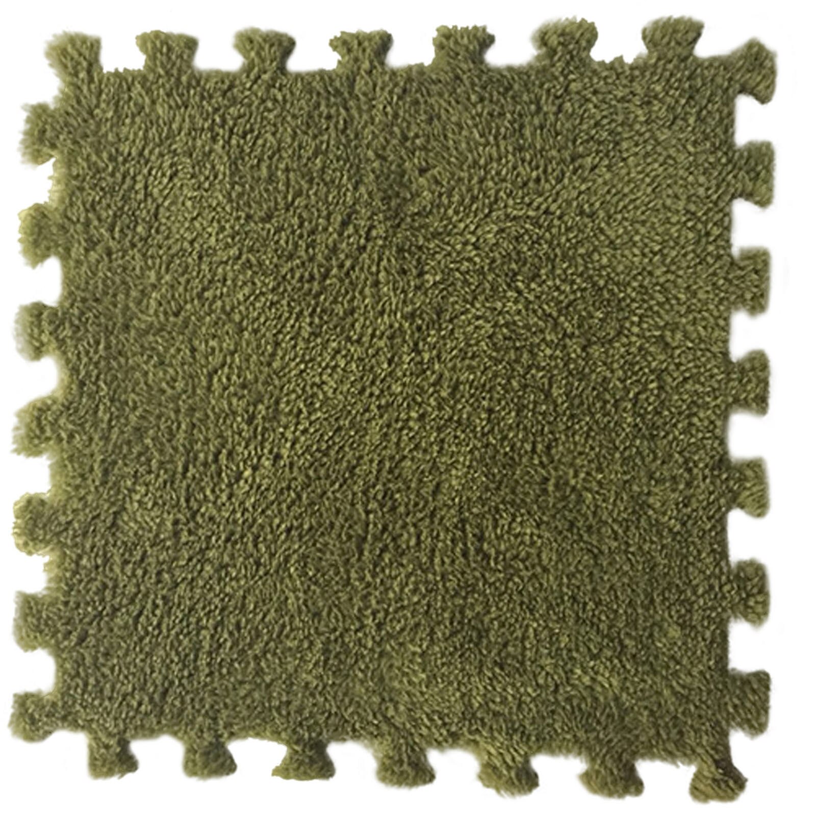 Tapis de carré Puzzle Polyester velours tapis en 14 couleurs bricolage épissage blocs de couleur décor à la maison: B