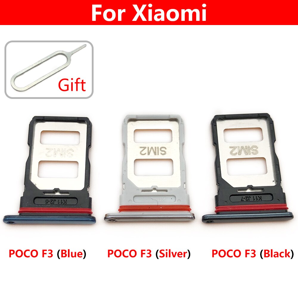 Neue SIM Karte Slot SD Karte Tray Halter Adapter Für Xiaomi Pocophone POCO F2 Pro / Poco F3