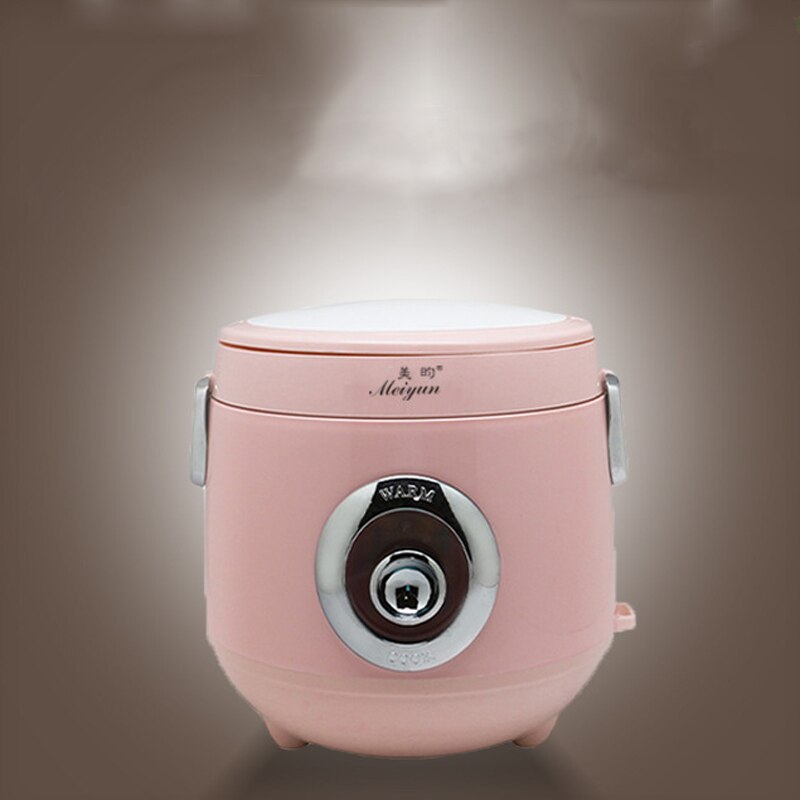 1.2L Portable Cooking Pot 220V Electric Small Rice Cooker 200W Multi Cooker Electric Lunch Box for 2 Persons