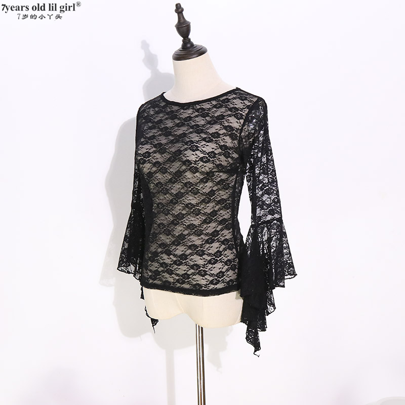 Kant Latin Dance Praktijk Jurken Flamenco Tops Ballroom Kleding Vestido Baile Latino