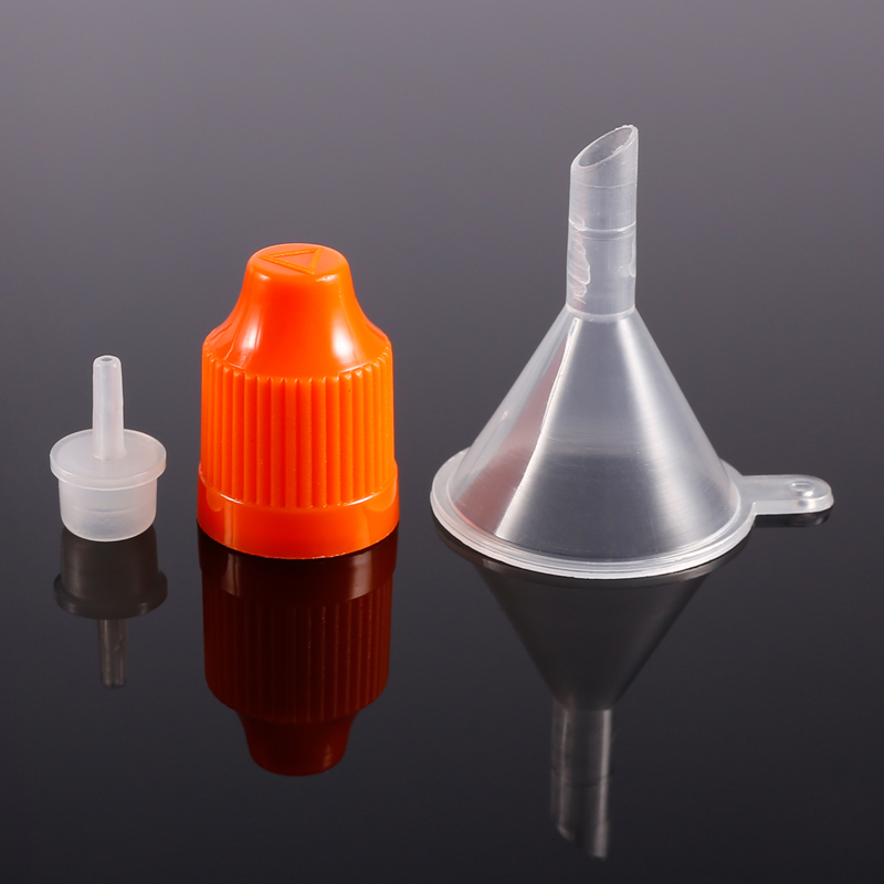 100 Uds. Botellas cuentagotas de plástico de 3ml-100ml, botellas exprimibles para mascotas con tapa a prueba de niños, embudo de puntas largas y finas para manualidades líquidas DIY