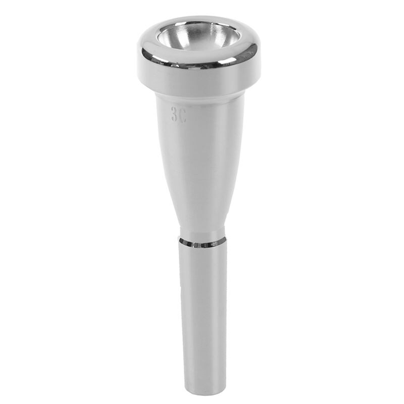 Trumpet Mouthpiece Trumpet 3C Size Silver