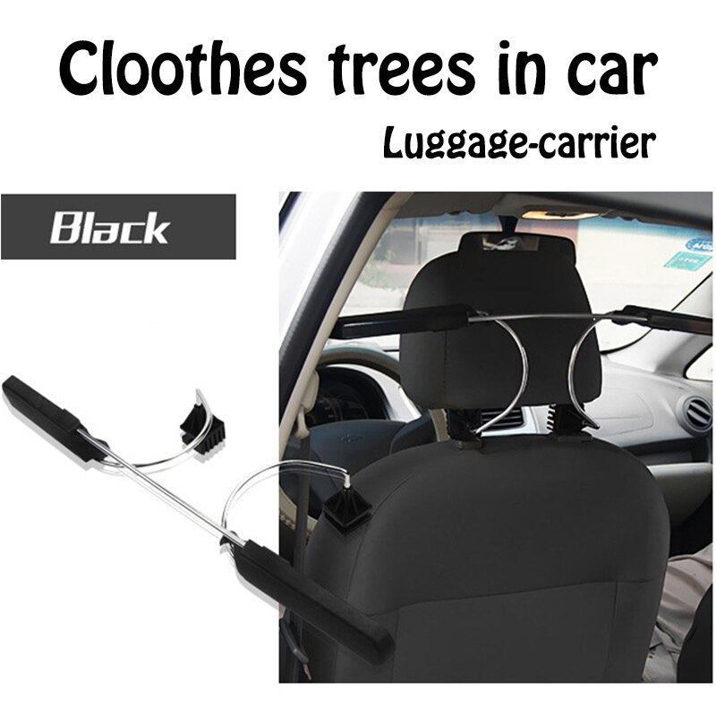 Accessoires de porte-vêtements de voiture en acier inoxydable cintre réglable pour Mercedes w204 w211 Mazda 3 6 cx-5 Suzuki swift sx4