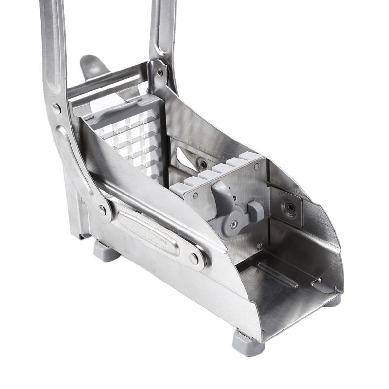 Home Hand Potato Fries Machine Stainless Steel Press French Fries Making Tool Potatoes Chips Cutter Fruits Slicer Kitchen Gadget