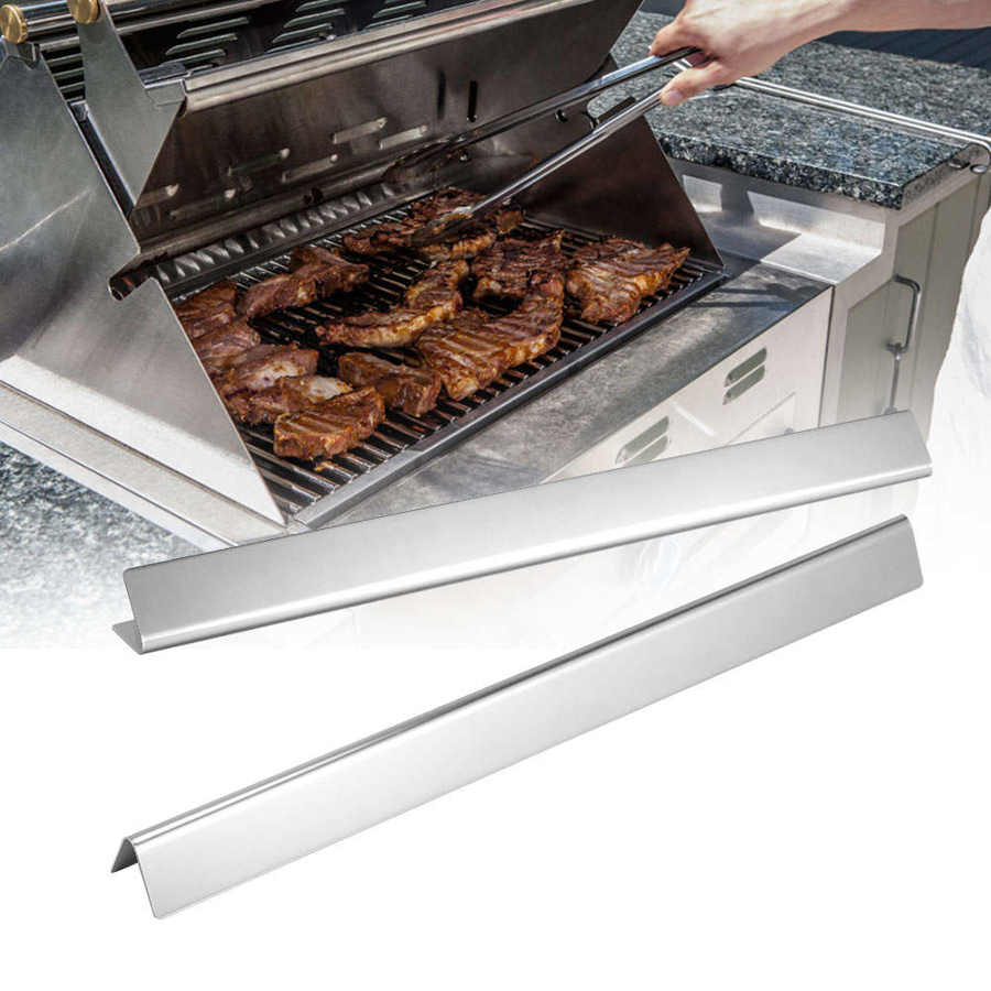 2 stk gassgrill varmeplate bbq varmetelt tilbehør deler til weber/spirit -serien