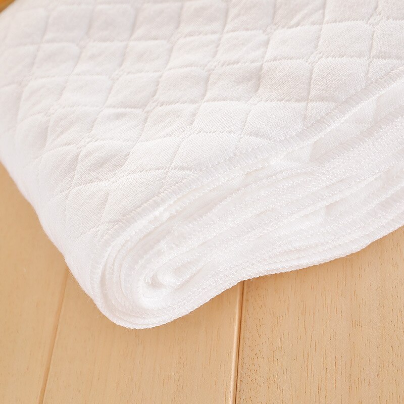 1 stücke wiederverwendbar Baby Windeln Tuch Windel Einsätze 3 Schicht Einsatz 100% Baumwolle Waschbar Baby Pflege Produkte 16x46cm