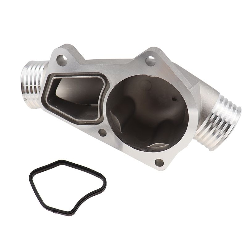 Päivitetty alumiininen termostaatin kotelon kansi ja tiiviste bmw  m3 z3 e34 e36 11531722531 11531740437 kiillotettu