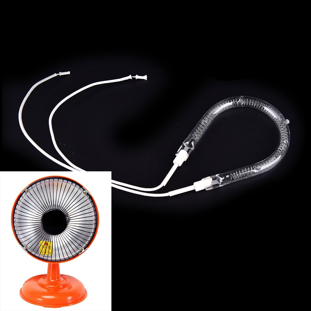 1Pcs 80mm 600W Turbo Oven Halogen Bulb Replacement Light Bulb Heat Element Lamp AC 220V